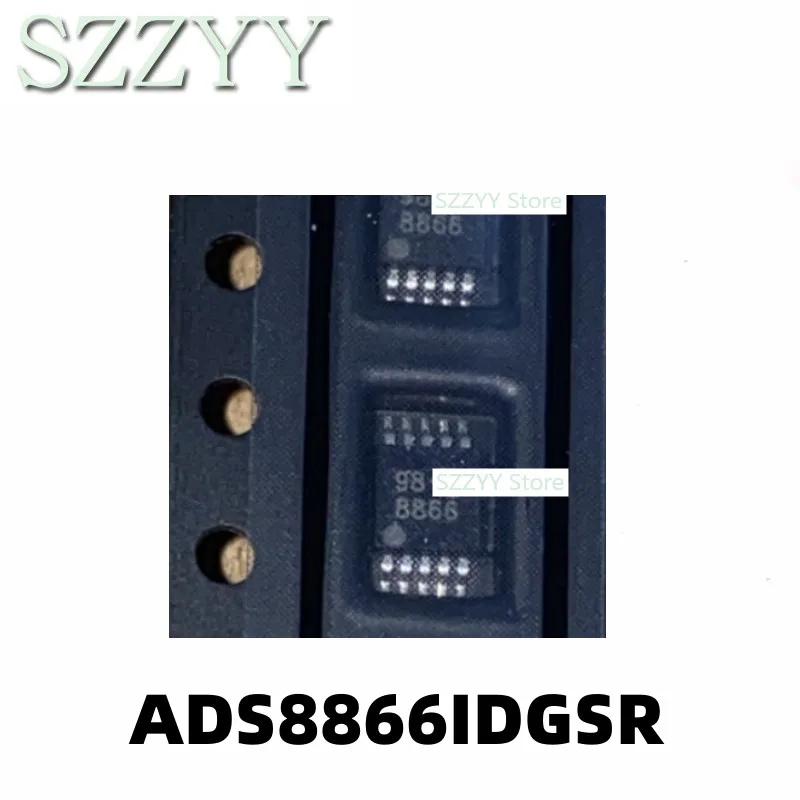 

5PCS ADS8866 ADS8866IDGSR screen printing 8866 MSOP10 pin chip analog-to-digital conversion chip