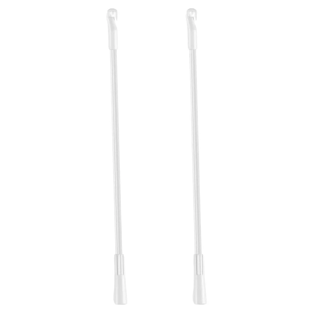 

2Pcs Aluminum Alloy Tie Rod Accessories Blind Stick Replacement Long Wand for Curtains Drapery Parts Tilt Pole Storage Solution