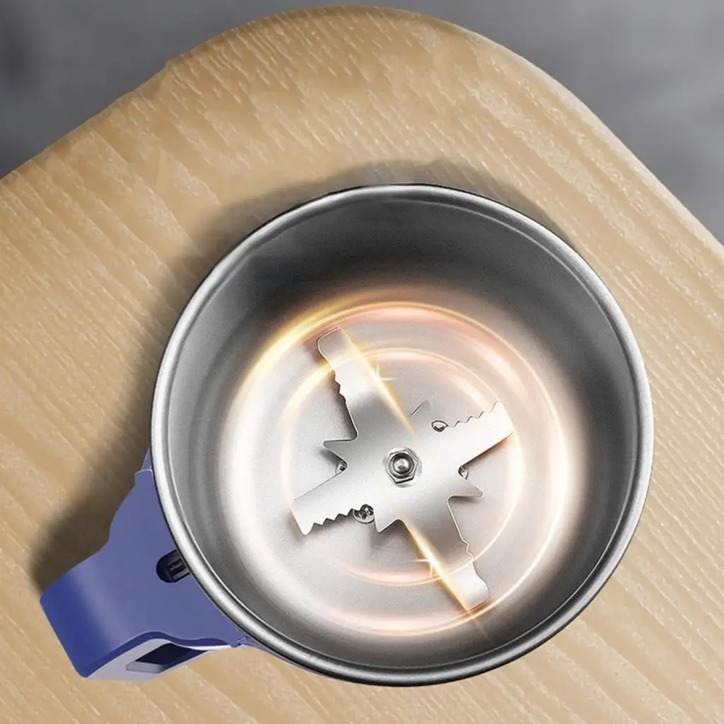 Coffee Bean Grinder 1L Large Capacity Household Stainless Bean Grinder Cup