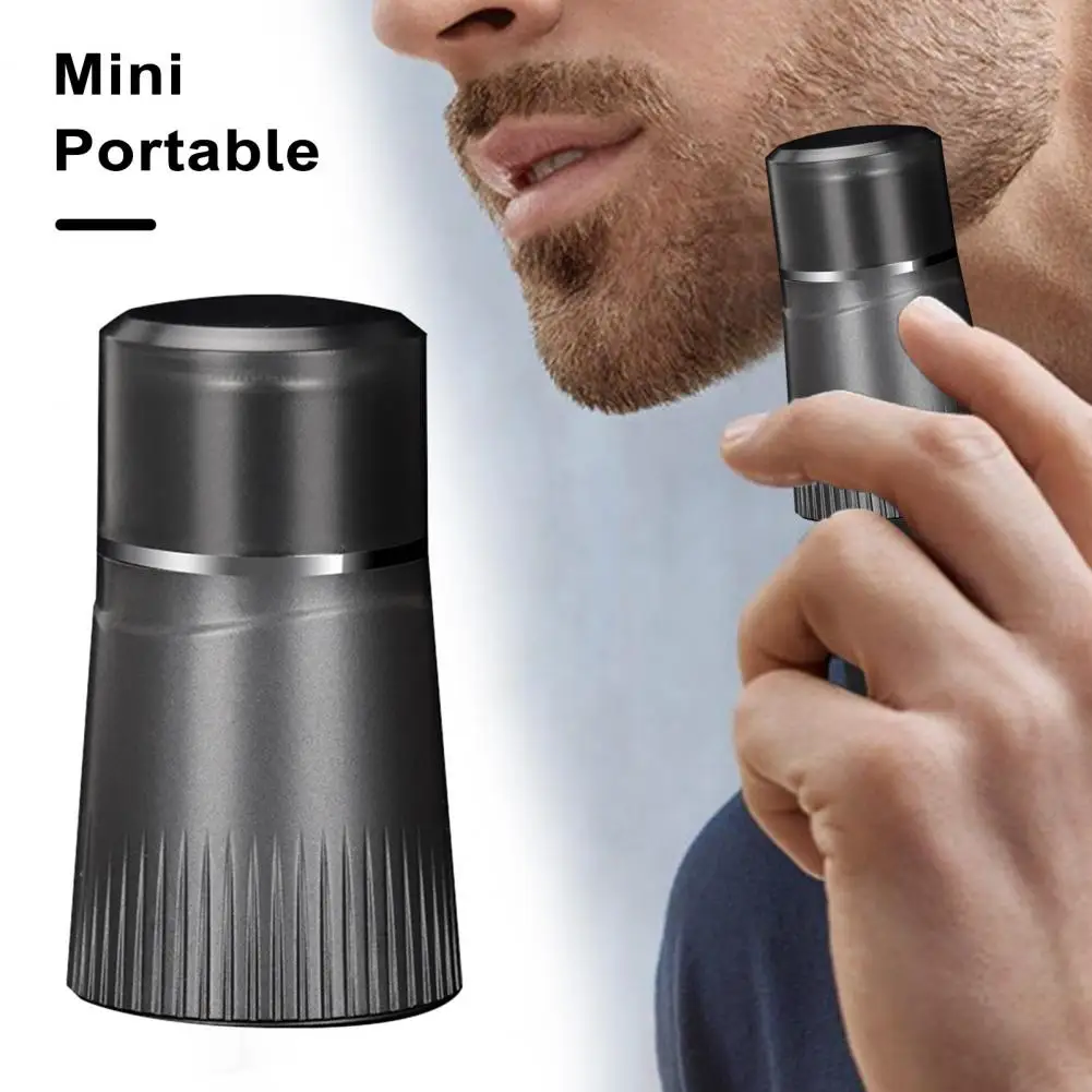 Mini Electric Shaver Compact Waterproof Electric Shavers for Men Fast Quiet User-friendly Razors with Smooth Sharp Blades