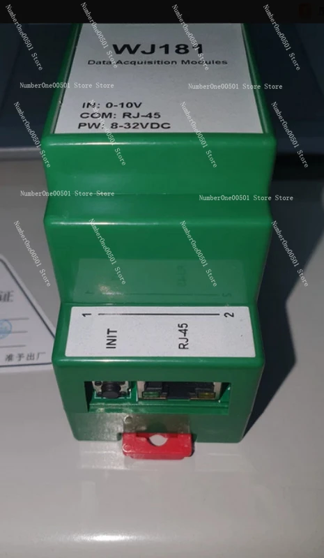 

WJ181 4-20mA 0-10V to TCP MQTT Data Acquisition Module RJ45 Ethernet Industrial IoT