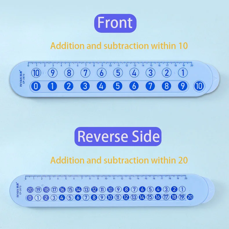 Children's Mathematics Decomposition Scale20-Digit Addition and Subtraction Scale  Montessori Mathematics Decomposition Ruler