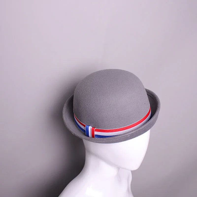 Matilda Hat Musical Movie Matilda Grey Cosplay Hat Wool Hat Halloween Christmas Carnival Unisex Hat Accessories For Child Adult