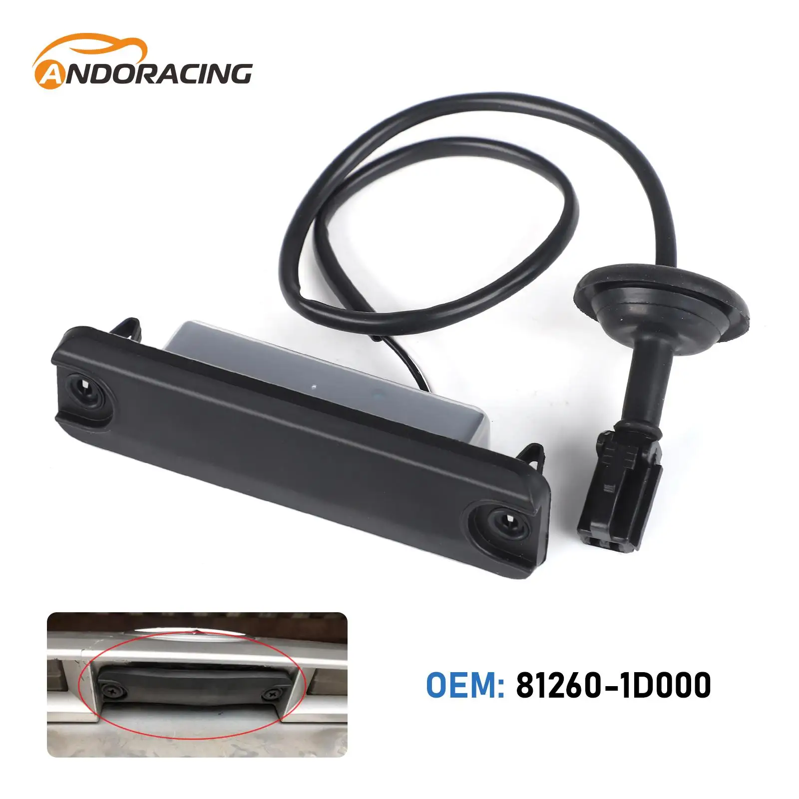 Car Rear Trunk Tailgate Handle Opening Button Switch For Kia Carens Rondo Venga Ceed 2007 2008 2009 2010 2011 2012 81260-1D000