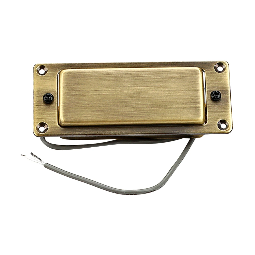 

Lightweight Compact Metal Pickup For Acoustic Folk Guitar Ukulele Violin Instrument Replacement Part Accessory Harness