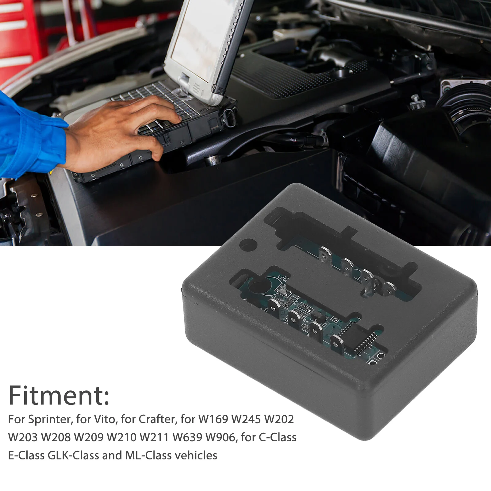 

Симулятор Эмулятор замка рулевого управления Высокая точность Удобная производительность Эффективный ABS для W169 W245 W202 W203