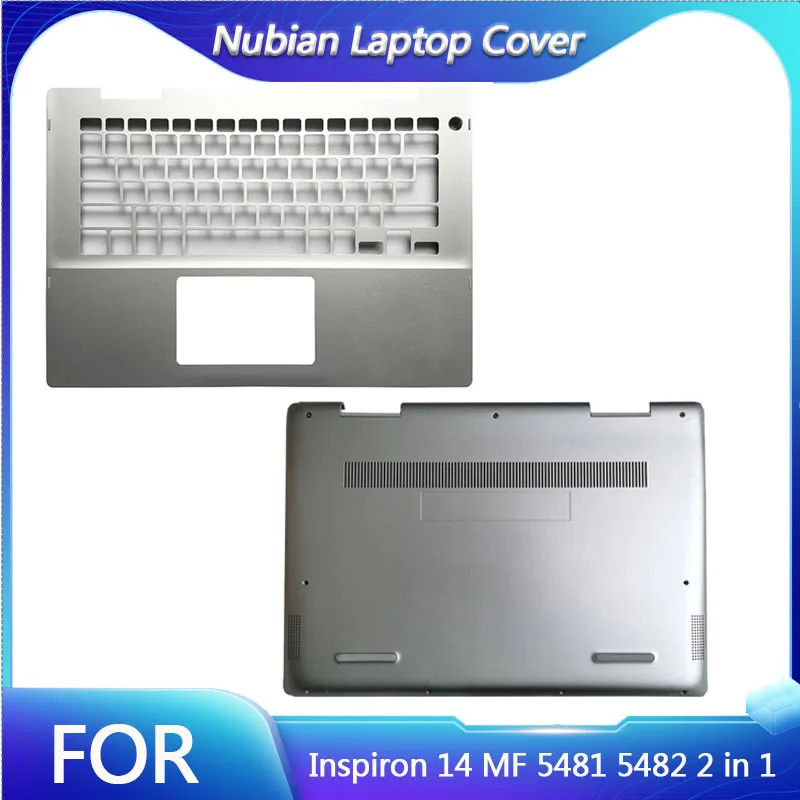 New For Inspiron 14 MF 5481 5482 2 in 1 Laptop palm rest/bottom cover/hinge/upper and lower covers of the computer