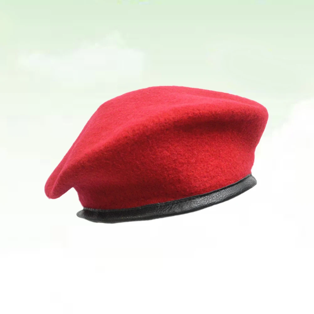 

Pure Wool Beret Hat Unisex Lightweight Peaked Cap For Men Women Warm Fashion Sun Hat Spring Autumn Driving