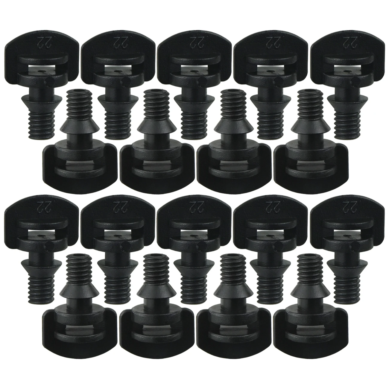 50PCS 360 Degree Barbed Male Thread Refraction Micro Nozzles Garden Agriculture Irrigation Refractive Sprinkles Atomized Sprayer