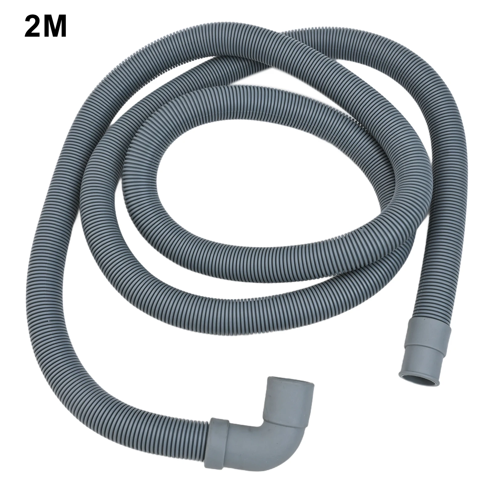 1/1.5/2M Extension Pipe Flexible Wash Machine Dishwasher Drain Outlet Hose Bathroom Kitchen Outlet Water Extension Soft Tube