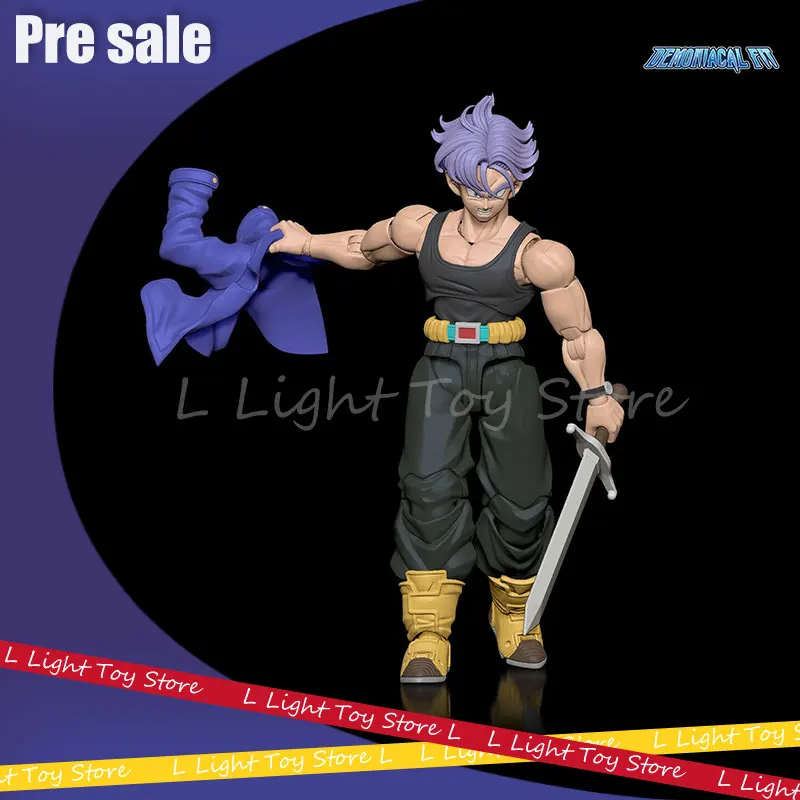 

Оригинальная фигурка Demoniacal Fit Dragon Ball Trunks 1/12 Tomorrow's Son Torankusu, аниме-фигурка, статуя Super Saiyan, Dbz To