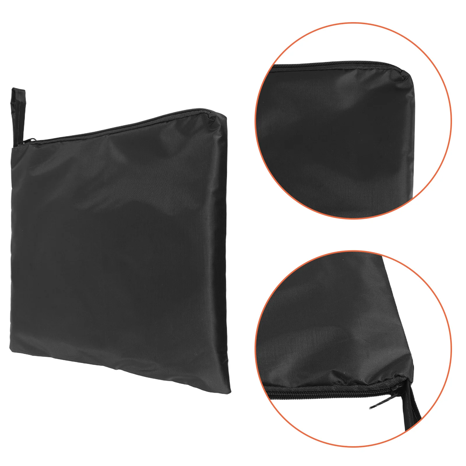 

Portable Raincoat Bag with Zipper Oxford Cloth Waterproof Foldable Lightweight for Outdoor Travel Gym Clothes Swimsuits Laundry