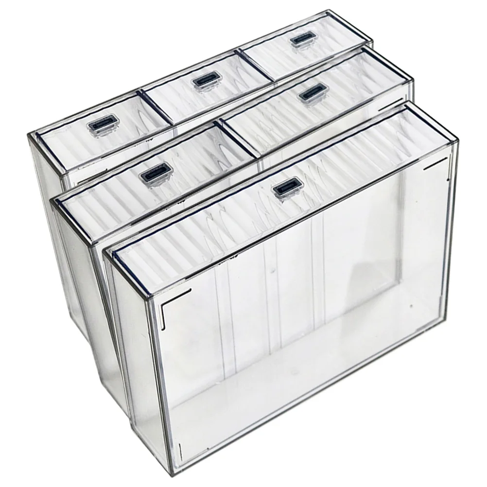 

3Pcs Transparent Multi Layer Desktop Storage ganizer Plastic Drawers for Stationery Cosmetics Office Supplies
