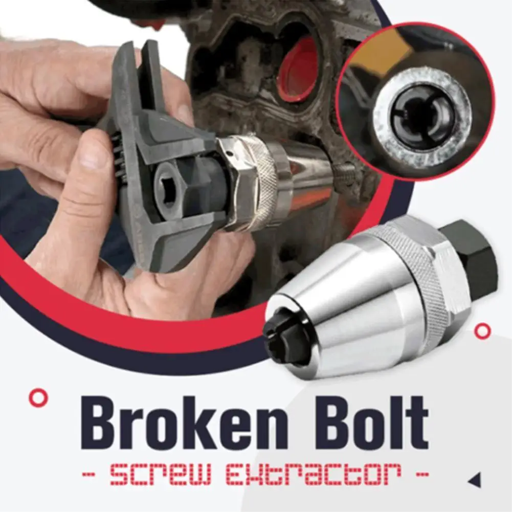 Broken Bolt / Stud Remover Extractor for Extracting 6 -13mm Broken Screw Removal Tool