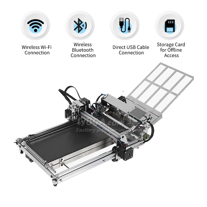 LY A4 Size Professional Assembled Auto Paper Feeding Drawbot Pen Writing Drawing Robot Machine Lettering Corexy Normal Version view 3