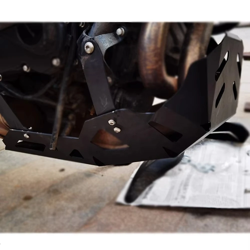 V Er Sy650 Accessories Motorcycle Chassis Anti-skid Plate Protective Cover Black