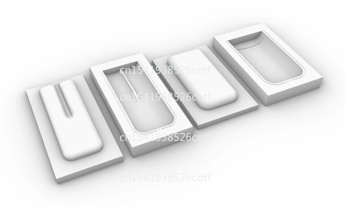 Snow leather case shaping mold 2/3/4 support high-grade vegetable tanned leather cold pressing mold with cutting line