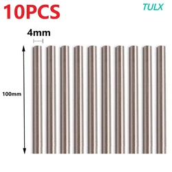 TULX Straight Shank Metric 100mm Long Carbide Rod Lathe Tool Tungsten Steel Rod Alloy Round Rod Tungsten Steel Round Rod Abrasiv