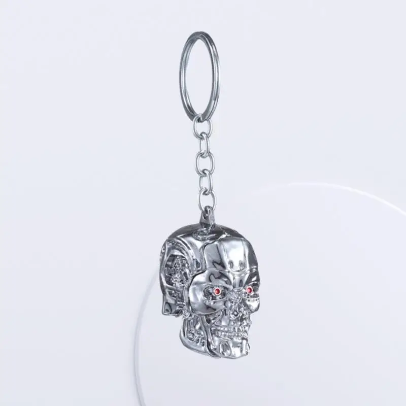 سلسلة مفاتيح برأس جمجمة المنهي؛ إكسسوارات وحقيبة كلاسيكية للرجال والنساء