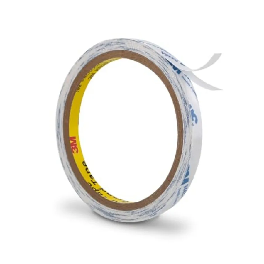 

3M Double Sided Tape 9448A 0.31''x 20 Feet 1 Pack, Double Coated Tissue Tape for Craft DIY Tape Nameplate Plastic Film Bonding