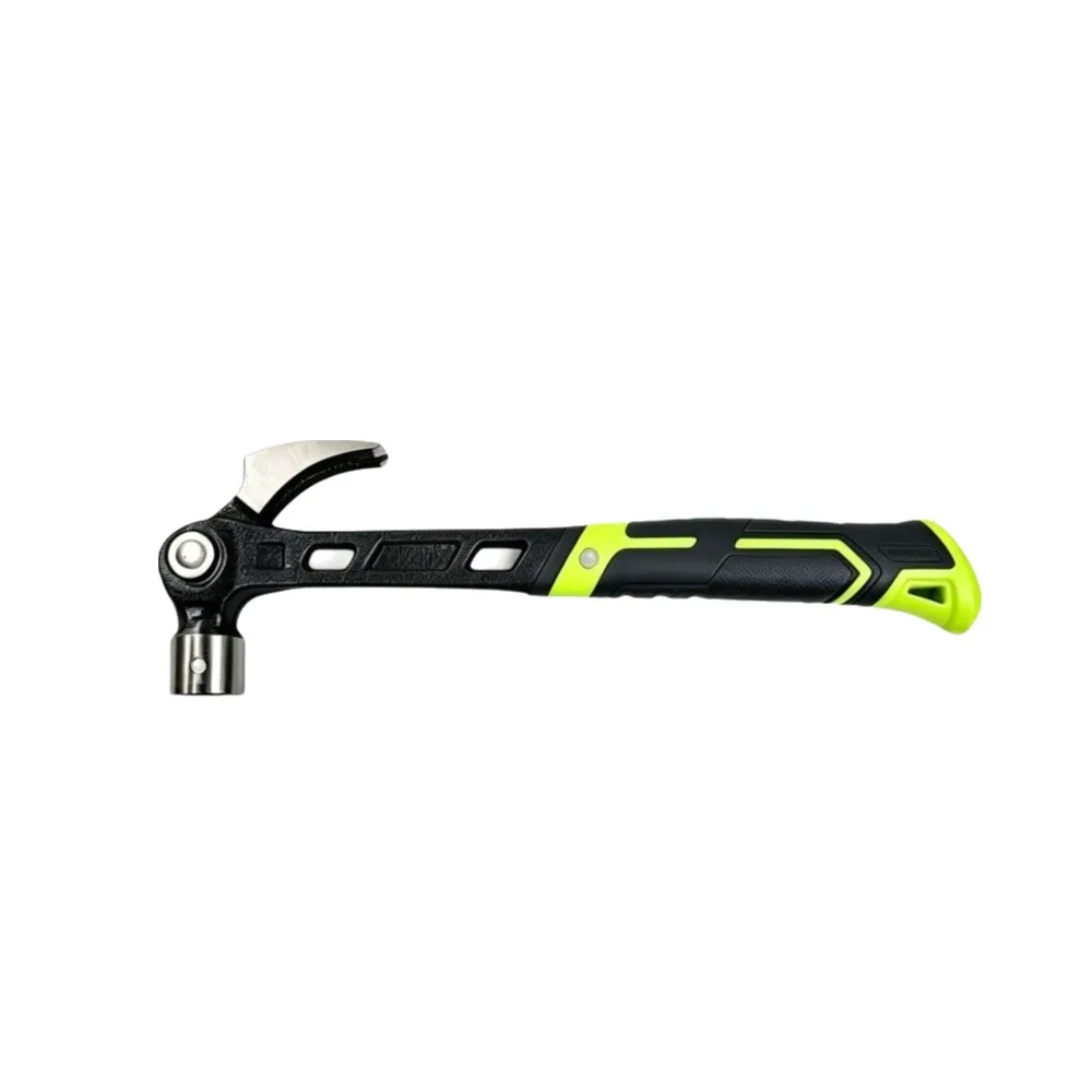 Magnetic Nail Grip Adjustable Claw Hammer 4-Position Nail Puller 3-Angle Design Nail Puller Hammer Magnetic Starter