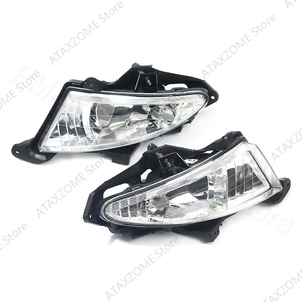 Headlight Light Lamp For Hyundai Elantra 2007 2008-2011 DRL Car Front Fog Light Driving Lamps Assembly w881 27W Bulbs 922022H000