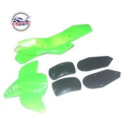 Plastic Fairing Kit Fender Plate Guard Cover for Mini Moto Quad ATV Bike 47cc 49cc