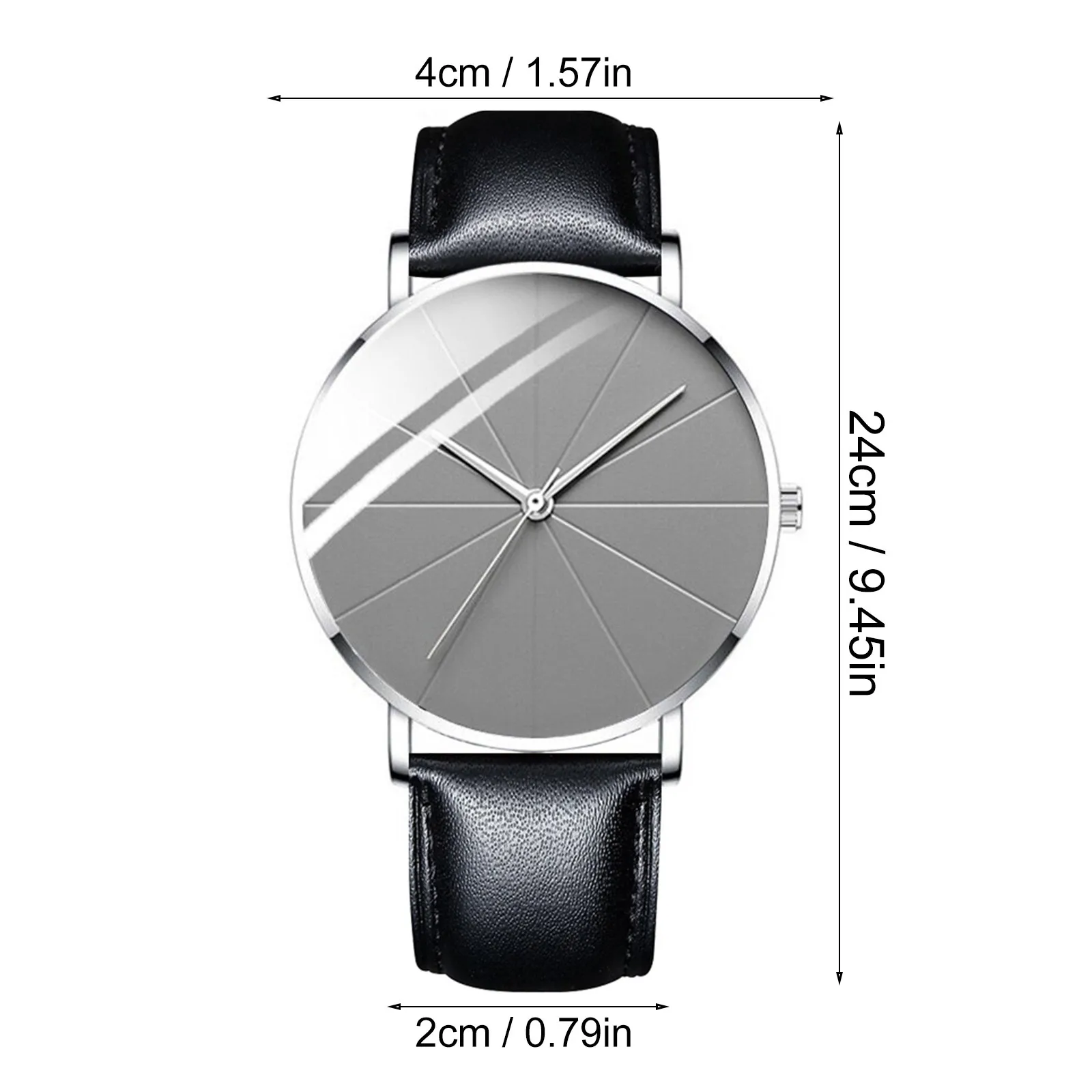 ساعة رائعة بحزام كلاسيكي عصري بمقياس شبكي وحزام تقويم هدية للرجال وحزام ساعة كلاسيكية للرجال #2