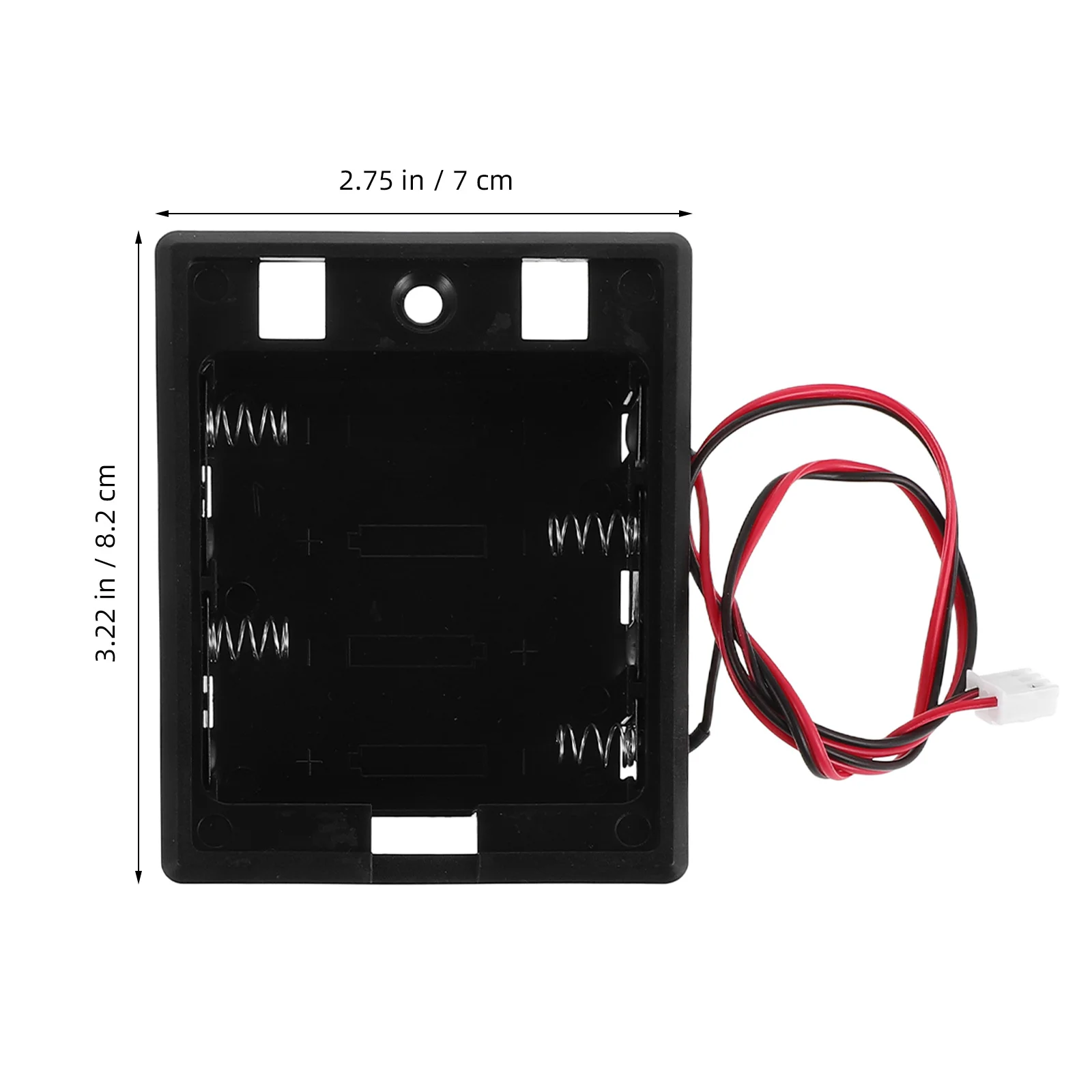Safe Box Fall Ersatz Aa Halter Kompakte Kunststoff Innen Safe Box Halter für Sichere Stromversorgung