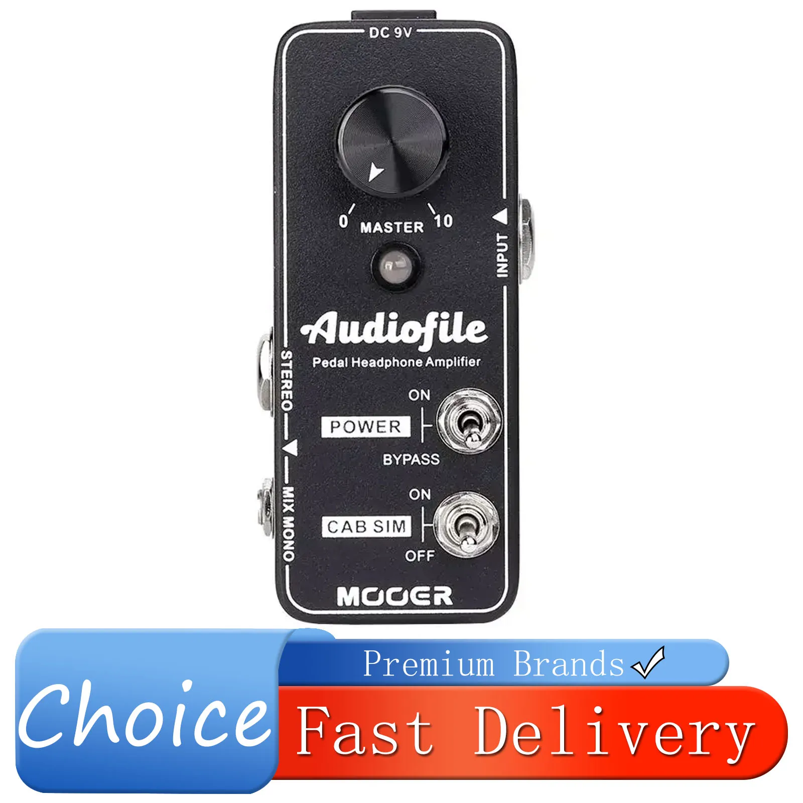 

MOOER Audiofile Guitarra Effect Pedal Headphone Amplifier Built-in Analog Speaker Cabinet Simulation Electric Guitar Accessories