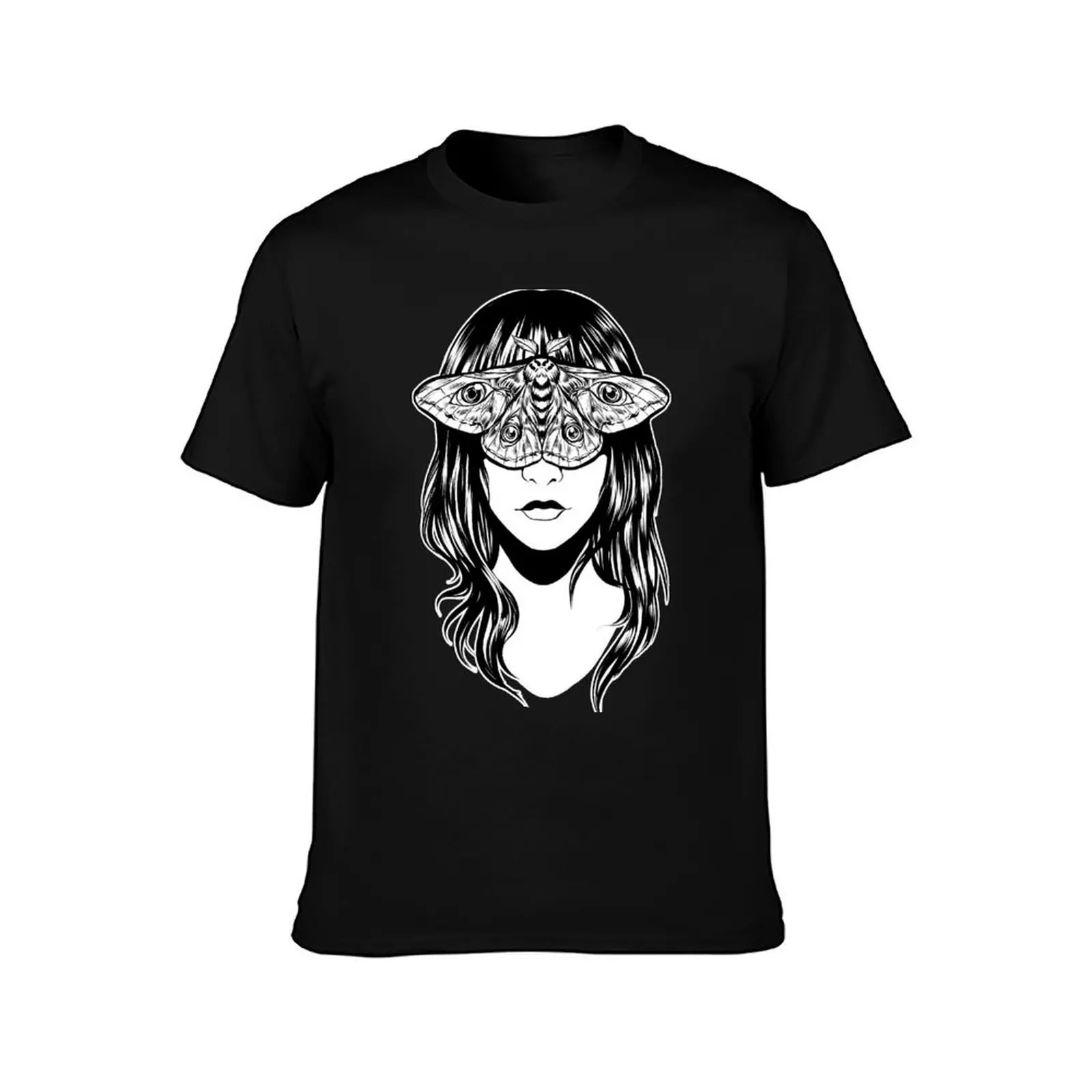 Moth Eyes Monochrome T-Shirt Big and Tall Short Sleeve Tee T-Shirt
