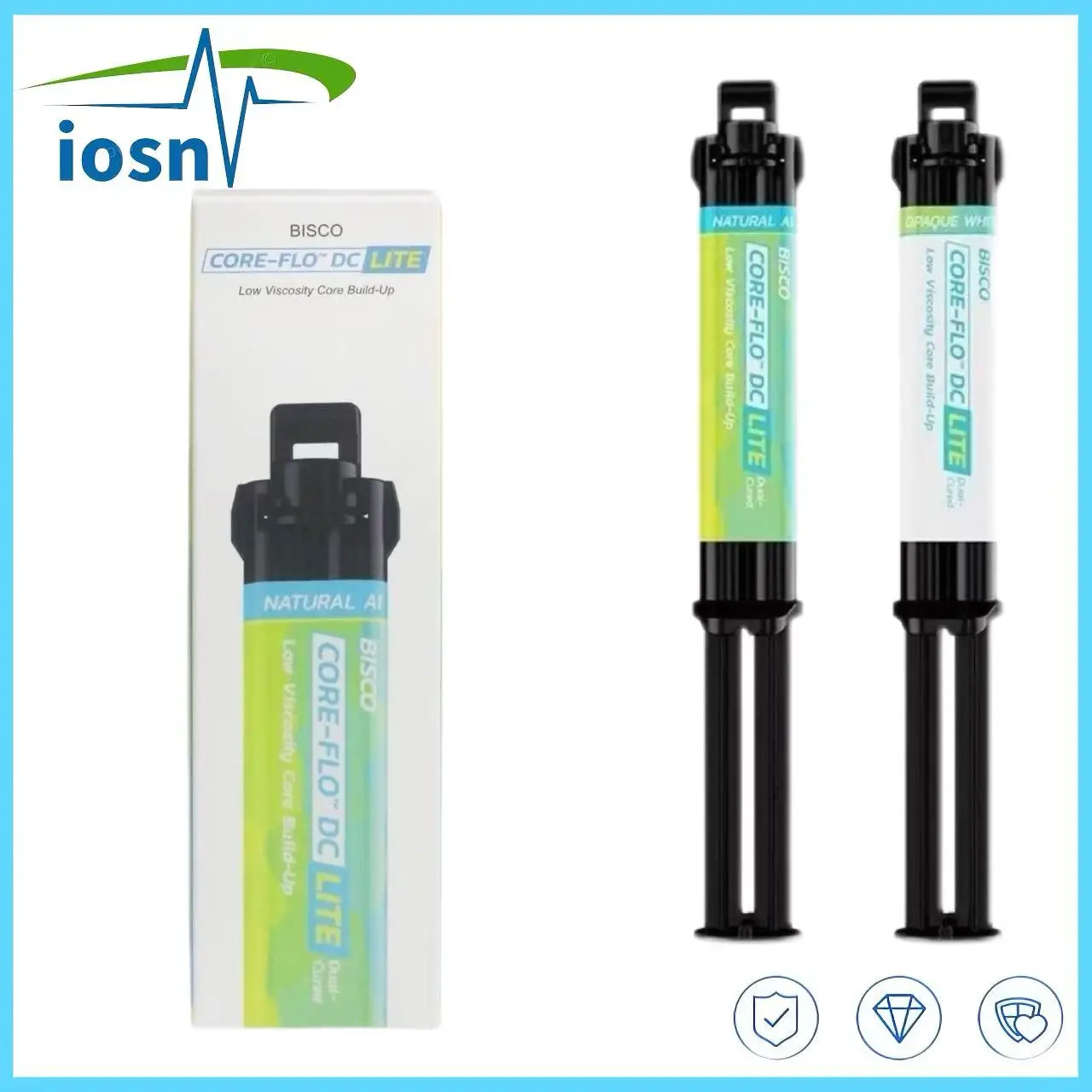 bisco-materiali-dentali-8-g-tubo-post-core-resina-cemento-doppio-polimerizzazione-resina-water-mender-bassa-consistenza-corona-nucleo-materiale