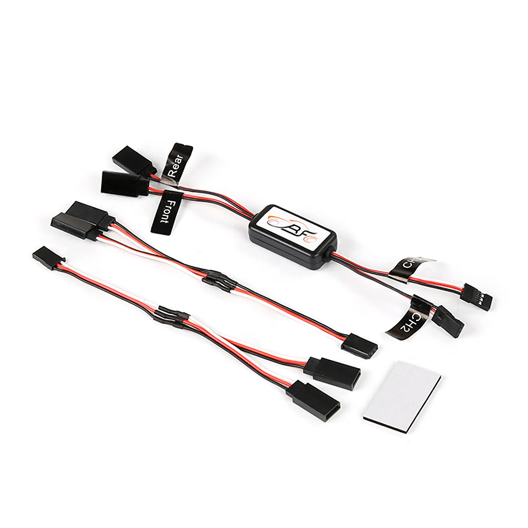 Zestaw przedniej lampy LED lub tylnej lampy lub kontrolera świateł lub przełącznika zasilania do samochodów RC 1/5 Hpi Rofun Baha Rovan Km Baja 5B 5T 5SC