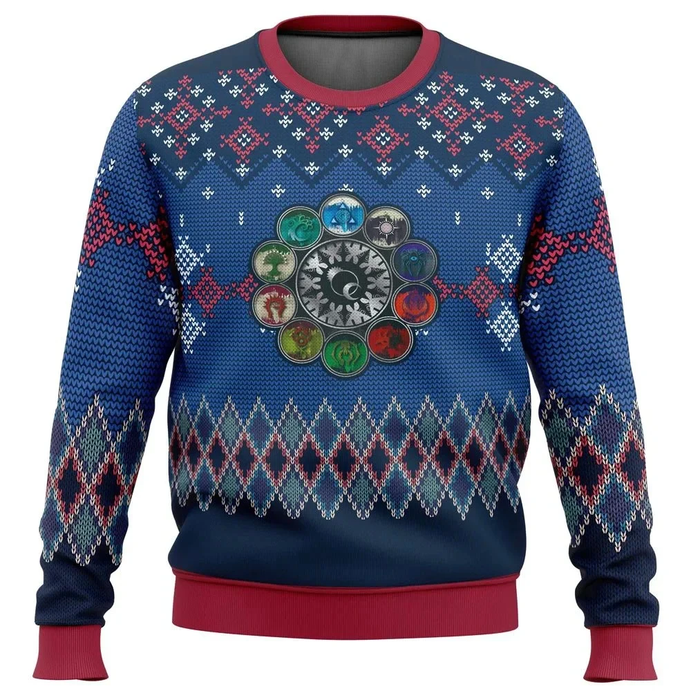 Pullover For Men 3D Sweatshirt Top Selling Autumn And Winter Clothing Magic The Gathering Ugly Christmas Sweater Gift Santa Clau