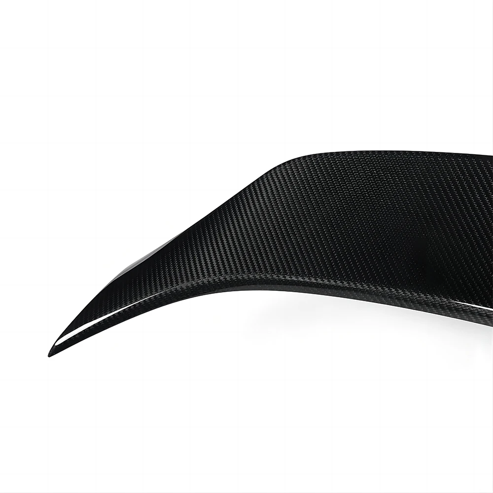 Dry Carbon Fiber Rear Trunk Spoiler Wing Lip Bootlid For 14-20 Lexus IS XE30 Artisan Style Decktail Exterior Accessory