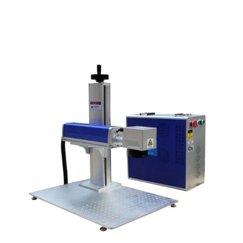 

20w 30w 50w 60W 70W 100W 200W Split Portable Fiber Laser Marking Machines For Metal Bookmark