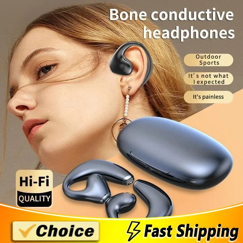 

JR02 TWS Wireless Bluetooth Earphones Are No In Ear V5.3 Earphones Touch Control Sports Headsets With Charging Bin Display