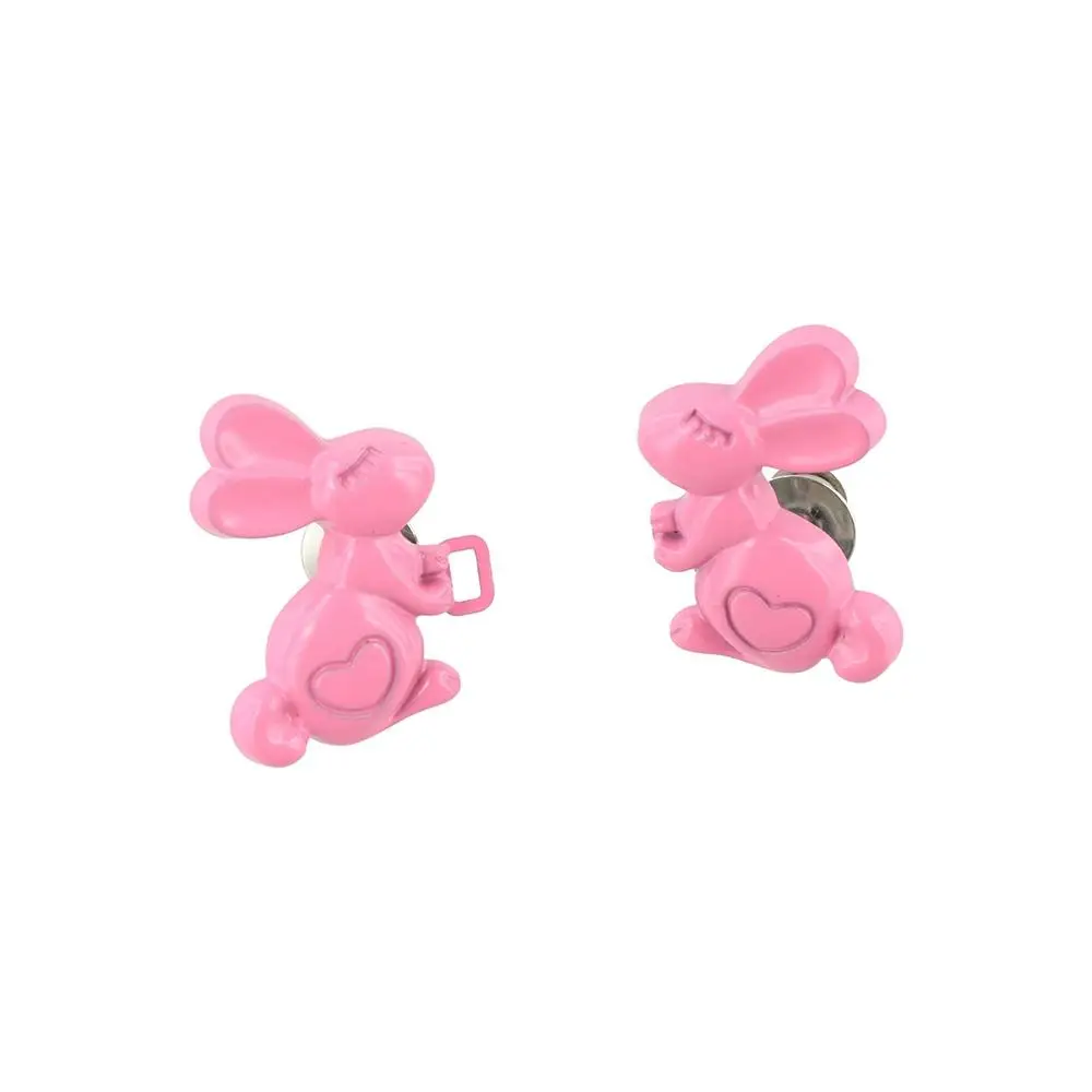 عقد الأيدي القلب أرنب السراويل زر تشديد الخصر مشبك ملون جان صالح تشديد أبازيم زر المشابك الفضة