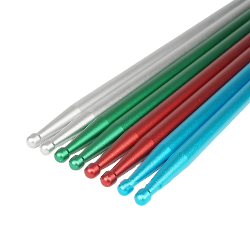 5A Drumsticks Made from Aluminum Alloy for Jazz Drums and Dumb Drum Pad Practice Supporting Practice and Performance