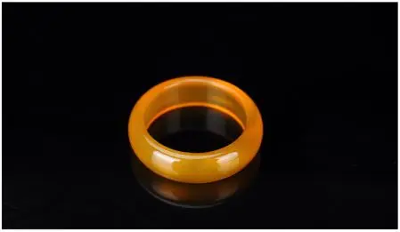 Natural agate orange jade rings jewelry gemstone band ring jade simple stones for women jewellery luxury jewelry men rings