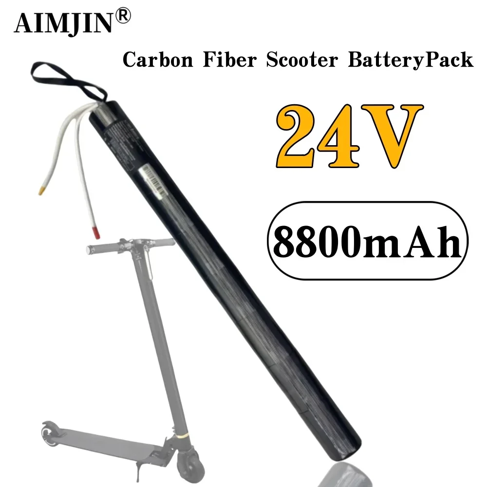 

24V 8800mAh 18650 Lithium Battery Pack With BMS For Carbon Fiber Scooter