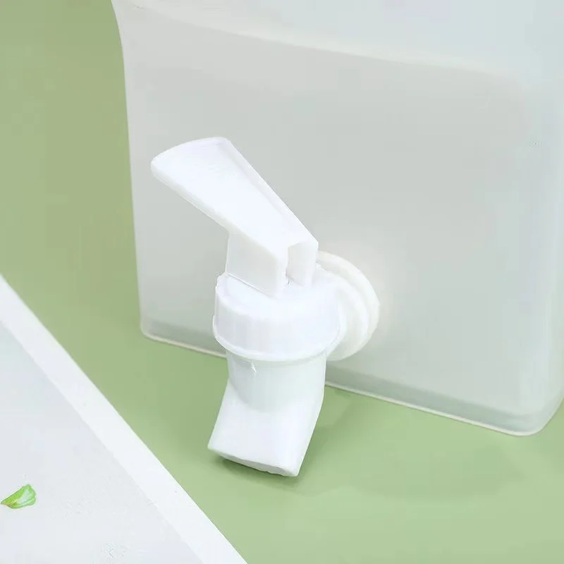 3.5L 냉수 주전자 수도꼭지 포함 냉장고용 냉수통 레모네이드 병 음료수 디스펜서 여름용 음료 용기