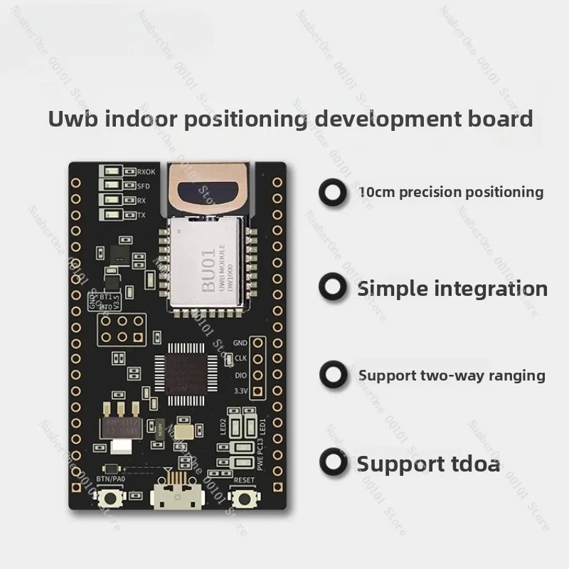 UWB Indoor Positioning Module NodeMCU-BU01 Development Board Short Distance 10cm High Precision Wireless Ranging Module
