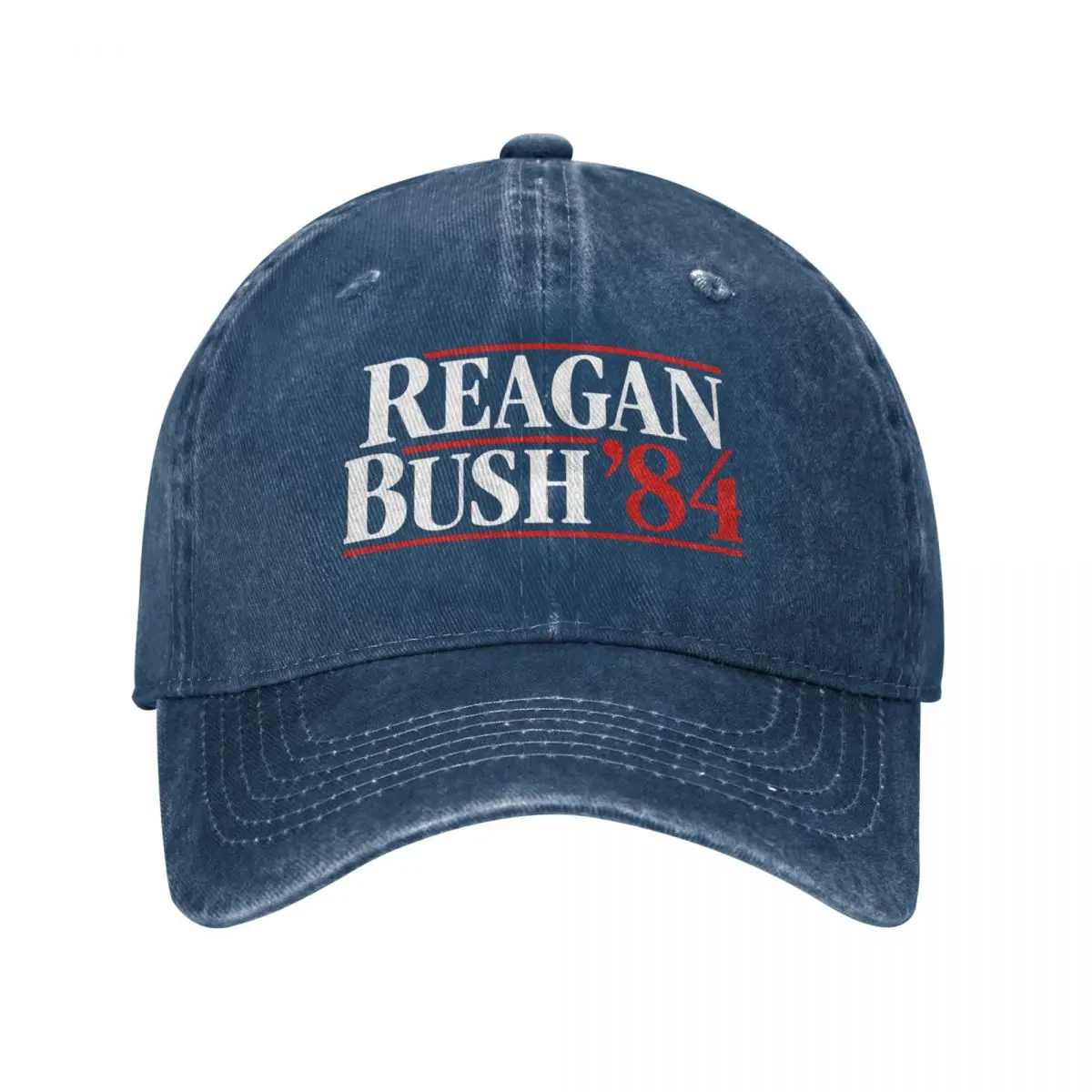 The Reagan Campaign (Ronald Reagan 1984 US Election campaign logo - Blue) Baseball Cap Hip Hop hard hat Hats Woman Men's