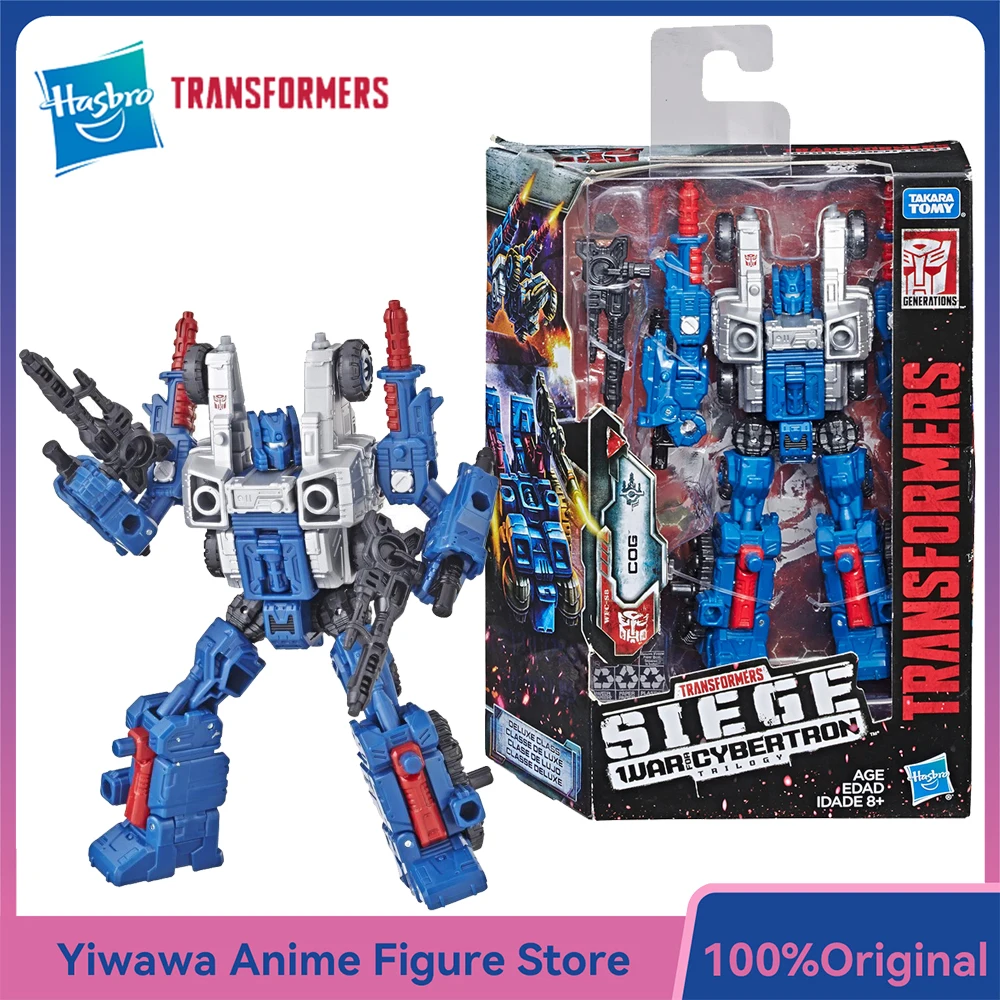 [متوفر] الأصلي هاسبرو محولات الحرب ل Cybertron الحصار Cog 14 سنتيمتر ديلوكس فئة أنيمي عمل روبوت نموذج لجسم اللعب