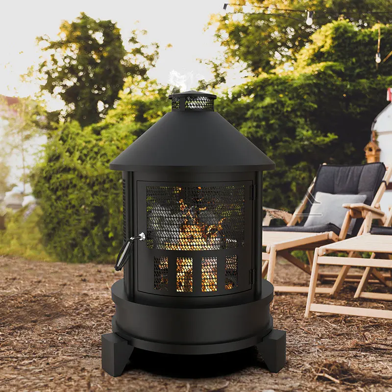Outdoor Barbecue Heating Stove, Courtyard Enclosed Stove, Heating Stove, Garden Bonfire Stove