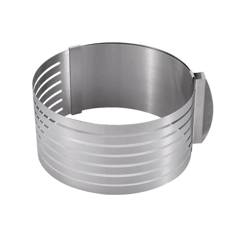 

*Layered Telescopic Circular Split Slice Baking Tool Cake Ring Stainless Steel Cake Sharding Machine