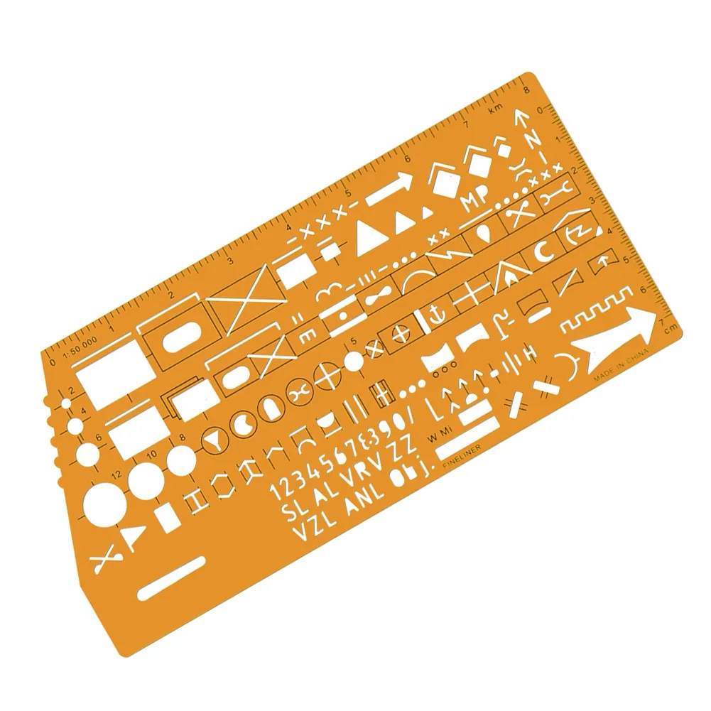 Translucent Ruler Drawing Template Creative Planning Mapping Designs Plastic Material Layout Mapping Design Template