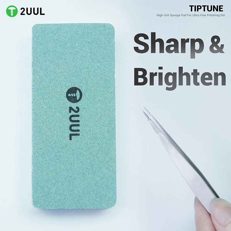 2UUL FM02 TIPTUME Tampone in spugna a grana alta per set di lucidatura ultrafine Kit di tamponi per lucidatura Kit di spugna per pulizia per lucidatura