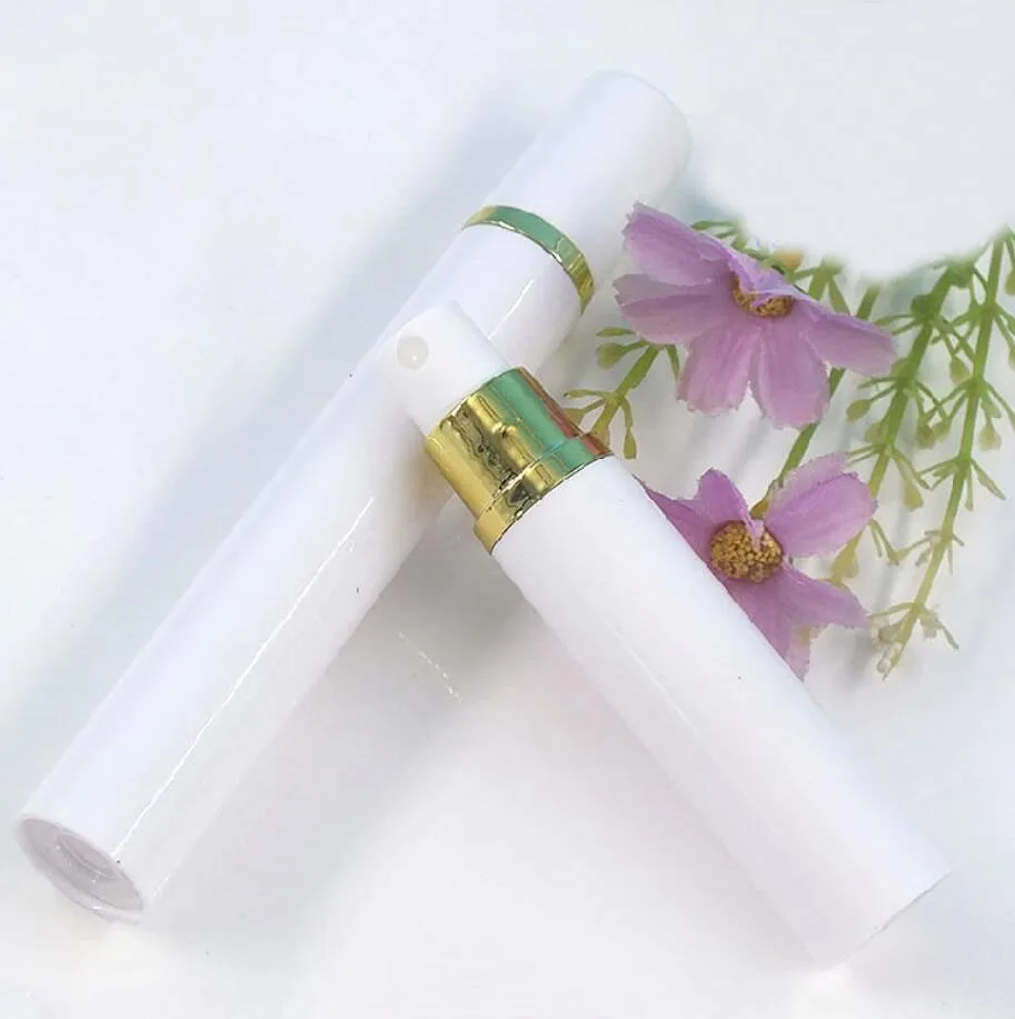 15 مللي زجاجة بيضاء pp بدون هواء مضخة ذهبية غطاء أبيض غسول/مستحلب/مصل/مصل حبر جوهر العين مصل إعادة الملء التعبئة المحمولة